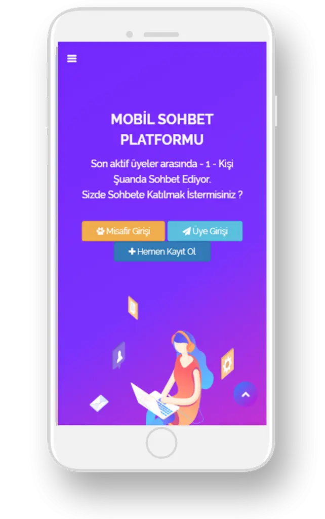 Mobil Sohbet Odaları